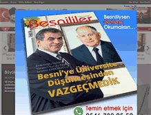 Tablet Screenshot of besniekspres.com